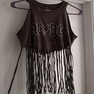 ACDC fringe tshirt